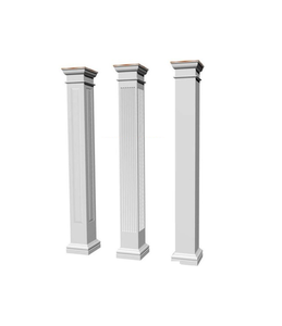 BABA MARBLES Pilier en grès de Jodhpur finement sculpté, design moderne, durable, écologique, pour la décoration extérieure de cour et de paysage - Product Image 3