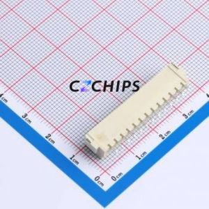 ZX-HA2.54-13PWT Wire-to-Board Pin Header SMD,P=2.54mm,Horizontal Mount Connector 1x13P 2.5mm Horizontal Mount XHB - Product Image 2