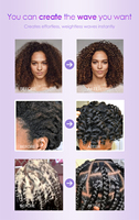 Mousse enveloppante pour cheveux, livraison gratuite, nourrissant et Protection contre la chaleur, diy