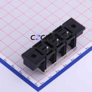 KF78SM-13.0-3P Barrier Terminal Block Through hole Component (THT),P=13mm Connector With Cover Plate 13mm 1x3P Straight Pin - Product Image 2