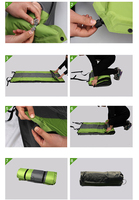 Tapis de couchage Camping matelas surdimensionné matelas Super Portable sac à dos matelas avec oreiller