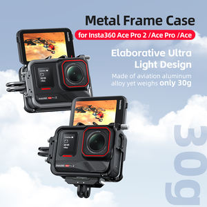 Insta360 AcePro2/AcePro용 AMagisn 메탈 보호 프레임 케이스, 알루미늄 합금 하우징 프레임 액세서리 - Product Image 2