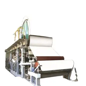 Unique product Toilet paper machine prices for raw wheat straw, bagasse, and recycled paper