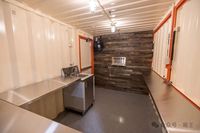 Maison conteneur préfabriquée, café mobile, kiosque commercial modulaire pour chambre et salle de bain, moderne, certifié CE ISO