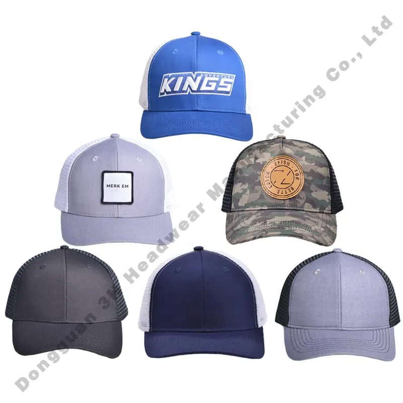 Wholesale Design Professional Breathable Blank Mesh Gorras for Men Custom Richardson 112 Trucker Caps Hats