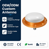 Antena GNSS RTK Multibanda L1 L2 de 5dBi de Alta Ganancia, Omnidireccional de 360 Grados con Conector Roscado para Soporte de Mapeo OEM