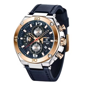 Reloj cronógrafo deportivo de cuarzo de lujo para hombre BENYAR 5151 - Product Image 2