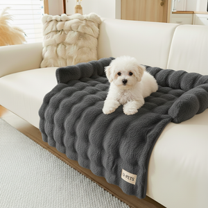 Cama de Invierno para Perros y Gatos de Lana de Conejo Personalizada 2026, Alfombra para Mascotas Gruesa y Antideslizante para Perros y Gatos - Product Image 4