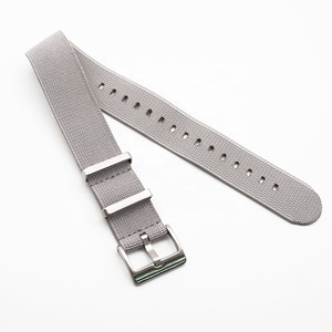 ナイロン弾性シュシュ時計バンド18mm 20mm 22mm無地ファッション手首<span class=keywords><strong>nato</strong></span>時計ストラップ - Product Image 3