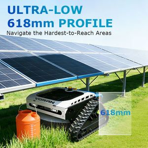 Cortacésped Robótico Híbrido Inteligente VORAN de 1200W con Motor sin Escobillas y Control Remoto, con Advertencia de Fallos Integrada para Plantas Solares - Product Image 6