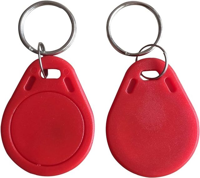 High Security Custom Logo 13.56MHz 125KHz ABS NFC Keychain Keyfob Access Control RFID Waterproof Hotel Use