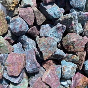 Piedras Naturales de Zoisita Rubí al por Mayor, Cristales Crudos de Anyolita para Decoración del Hogar y Fabricación de Joyas, Sanación y Manualidades - Product Image 2