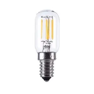 定制T22 E12 E14 2W 4w高发光透明迷你发光二极管灯丝照明灯泡灯