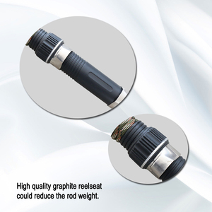 คันเบ็ดตกปลาแบบกำหนดเองได้ ทำจากอีพ็อกซี่กลาส แข็งแรงทนทาน แอคชั่นปานกลาง พร้อมด้ามจับ <span class=keywords><strong>EVA</strong></span> สำหรับตกปลาดุก ใช้ได้ในทะเลสาบ ลำธาร แม่น้ำ - Product Image 4