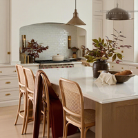 Armoires de cuisine modulaires Goldtop, portes Shaker en MDF peintes sur mesure |   Charnières à fermeture amortie |   Évier inclus |   N'importe quelle couleur |   Usage en appartement