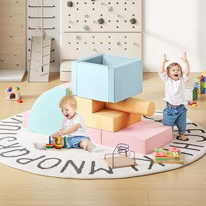 CZFIT - Set de Juego Interior para Niños, Duradero, con Cubierta de Cuero PU Ecológico y Espuma Viscoelástica, para Uso Doméstico, Capacidad Máxima <30 kg - Product Image 5