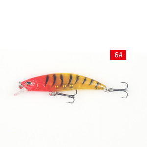 OEM HT1153 65mm 5g Esca Artificiale Rigida Galleggiante in ABS <span class=keywords><strong>per</strong></span> Trota, <span class=keywords><strong>Spigola</strong></span> e Pesci d'Acqua Salata - Esca <span class=keywords><strong>per</strong></span> Pesca a Fondo e a Galleggiamento - Product Image 3