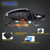 Feux arrière LED BMW Série 4 F32 F36 F82 2014-2020, style GTS, clignotants dynamiques séquentiels, ensemble de feux arrière
