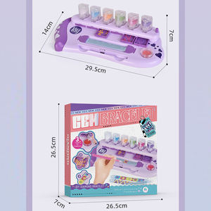 Kit de fabrication de bijoux et de bracelets DIY AiJH Drill Floor, avec bâtonnets de peinture et diamants, pour jeux créatifs, cadeaux et jouets - Product Image 6