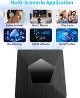 Grabadora de Blu-ray Portátil, Externa y Delgada, con USB 3.0 Tipo-C para MacBook Pro, Air, Windows 11/10, Laptop y Computadora de Escritorio