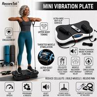 Plataforma Vibratoria para Ejercicios, Equipo de Fitness para el Hogar, Terapia en Casa, Salud, Adelgazamiento, Mini Ejercitador de Pie