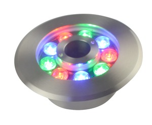 Lumière LED submersible 9W 24V pour fontaine – Lampe submersible haute luminosité pour bassins à poissons, réservoirs et cascades de jardin - Product Image 1