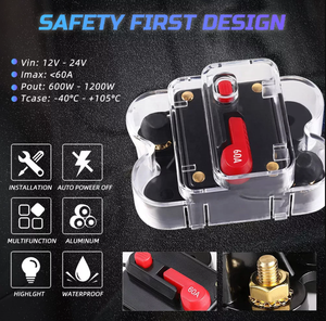 Autres accessoires d'éclairage de voiture 12 Volts Aux <span class=keywords><strong>Light</strong></span> 8 gangs panneau d'interrupteur avec boîtier de commande de Circuit - Product Image 3