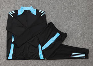 Veste de survêtement rétro à fermeture éclair intégrale, imprimée, séchage rapide, pour l'automne et l'hiver, clubs européens, compétition de football Argentine 26/27 - Product Image 2