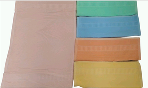 Color Plain <b>Bath</b> <b>Towel</b> <b>Set</b> Soft Absorbent Cotton <b>Towels</b> Striped Spa Poolside Hotel Beach Use - Product Image 3