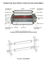 Machine à plastifier FM-650 de haute qualité, automatique, A1, 24 pouces, simple ou double face, laminage à froid et à chaud