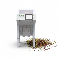 Trieur optique avec fonction IA pour la séparation des grains, machine de tri chromatique pour grains de café avec contrôle à distance Wi-Fi