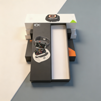 Boîte d'emballage de montre connectée avec logo personnalisé, boîte cadeau de luxe en carton rigide pour écouteurs, boîte en papier avec couvercle et base pour l'électronique