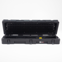 Valise de transport 83L personnalisable en polyester LLDPE dur Valise à outils à roulettes en plastique rotomoulé avec support OEM