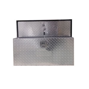 Boîte à outils robuste en alliage d'aluminium, étanche, antichoc, anti-poussière, personnalisable, coffre de rangement pour chantier, boîte à outils pour camion - Product Image 3