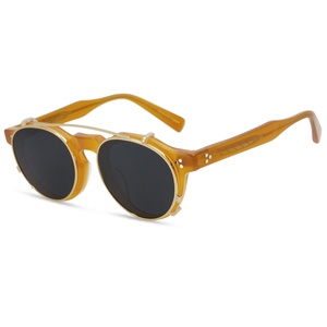 Gafas de Sol Vintage Personalizadas con Lentes de Acetato y Monturas Intercambiables para Hombre y Mujer - Product Image 1