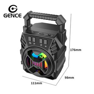 Altavoces de Estantería LED RGB GENCE 5.0 con Salida de 5W, Batería de 1000-2000mAh, Audio de Cine en Casa - Product Image 3