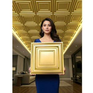 Flexibel decoratiemateriaal plafond PVC 3D wandpaneel voor wanddecoratie - Product Image 2