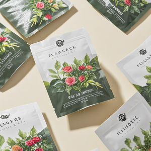 ถุงบรรจุภัณฑ์พลาสติกมีซิปใช้สำหรับการเกษตรทำจากอลูมิเนียมปิดผนึก3ด้าน<span class=keywords><strong>โลโก้</strong></span>ออกแบบได้ตามต้องการ - Product Image 2