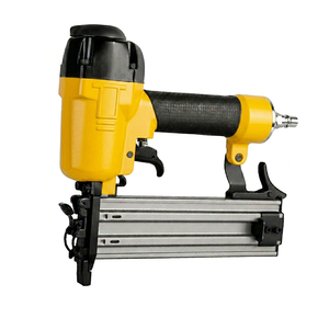 WISDOM Herramientas de Tapicería F50B Clavadoras Neumáticas de 20-50mm para Clavos Rectos, Pistola de Grapas para Madera, <span class=keywords><strong>Clavadora</strong></span> Neumática para Bricolaje, Herramienta para Gabinetes - Product Image 1