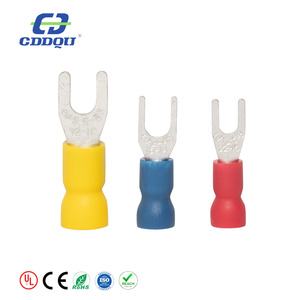 銅絶縁錫メッキ簡単接続スペード端子SE2-6（クイック圧着電気端子コネクタ用） - Product Image 3