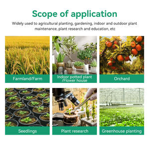 <span class=keywords><strong>Tester</strong></span> tanah Digital 6 in 1, untuk kelembaban ringan, suhu <span class=keywords><strong>PH</strong></span>, kesuburan dan kelembaban dengan tampilan Putar - Product Image 6