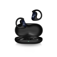 EF606 1 earbud terbuka Fit S50 headphone nirkabel telinga terbuka BT 5.3 dengan mikrofon