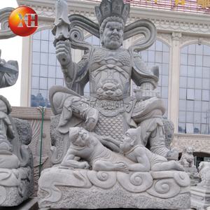 Puerta de entrada de templo chino, escultura de budismo al aire libre, tallado a mano, piedra de granito, grandes, cuatro Deva, Reyes, estatuas, Carvings, gran oferta - Product Image 2