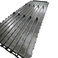 Nueva Cinta Transportadora de Malla Plana de Acero Inoxidable Ajustable, Resistente al Aceite