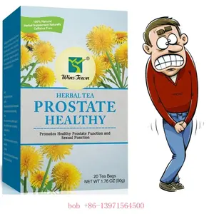 Winstown Prostata Tee Bio Kräuter Tee Gesunde Prostata für natürliche maßge schneiderte Teebeutel Private Label und Tin Box