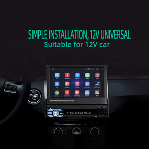 TOPSOURCE-Lecteur MP5 Android pour voiture, navigation GPS intégrée, prise en charge par USB/TF/FM, modèle 9601A, 7 pouces 1 DIN - Product Image 3