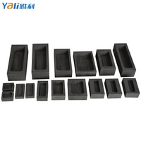 Moule en graphite pour lingots d'or, d'argent et de cuivre, pour la fusion et le moulage, pot en carbone pour machine de fusion
