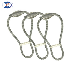 Fune di Sollevamento in Acciaio HF, Imbracatura Compatta a Struttura Intrecciata, Resistente a Tagli Profondi in Contatto con Bordi <span class=keywords><strong>Angolari</strong></span> di Carichi Metallici - Product Image 3