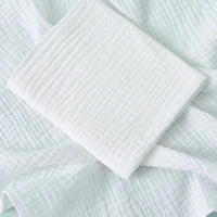 Nouvelle mode de couverture pour bébé en coton blanc personnalisable pour bébé