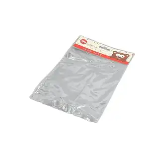 PVCバッグリサイクルDoypack冷凍茶ロゴプリント再封可能フラットフードカスタムマイラー溶解性ビニール袋